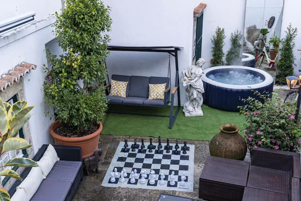Unique Tiny Smart Home With Private Garden, Jacuzzi, Ps5, Cinema Projector - Sintra Wow Exterior foto