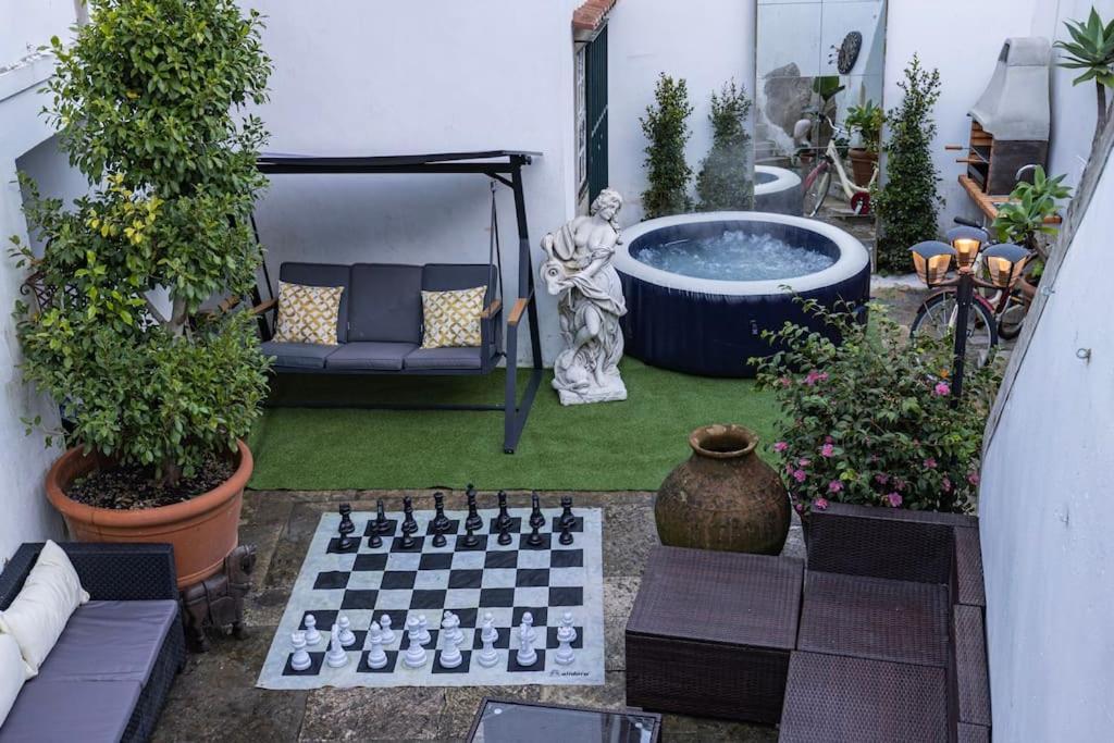 Unique Tiny Smart Home With Private Garden, Jacuzzi, Ps5, Cinema Projector - Sintra Wow Exterior foto